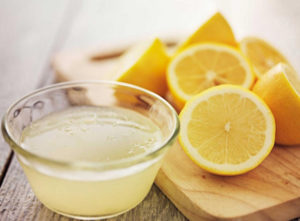 Лимонный сок от прыщей
